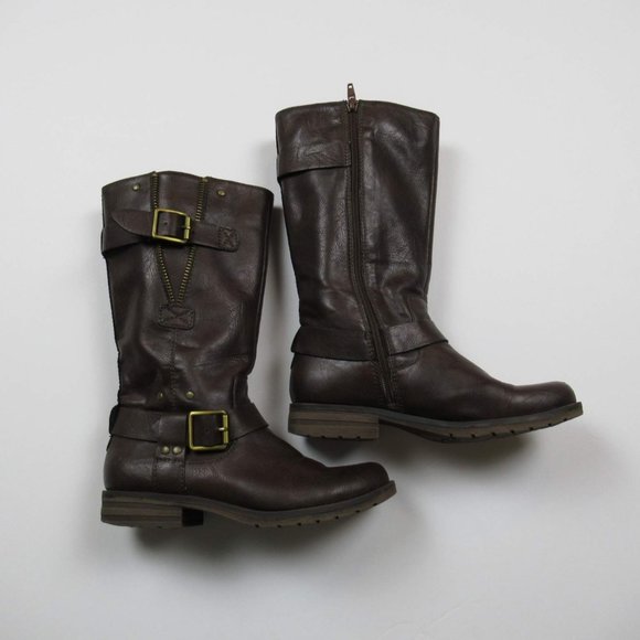 Naturalizer Shoes - 3/$20 Naturalizer Brown Mid Calf Ballona Boots sz 7